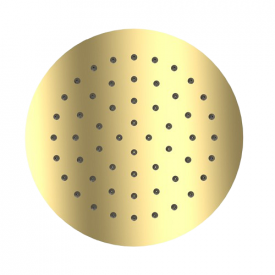 Лейка для верхнего душа Excellent Slim 250х250 нержавеющая сталь, золотая (AREX.3025GL)