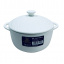 Горщик для запікання з кришкою Wilmax Slatestone WL-661540/A 18см/600мл White Конотоп