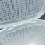 Кошик пластиковий з кришкою Ucsan Plastik М-071 30,5x32x25 см 15 л Білий Чернігів