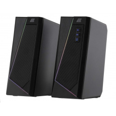 Акустична система для дому 2E PCS233 RGB 2.0 USB Black iz16507 Чернівці