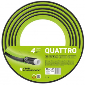 Шланг для полива Cellfast QUATTRO 1/2" (12,5мм) 50 м (10-063)