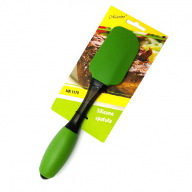 Силиконовая лопатка Maestro зеленая MR1170
