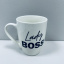 Чашка керамічна Kvarta Lady Boss 1798 подарункова коробка 360 мл Білий (23391) Херсон