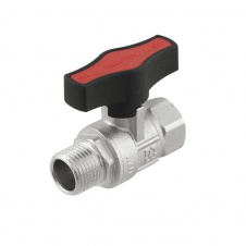 Кран шаровой Raftec 1/2″ ВН прямой, латунь (GRDV01)