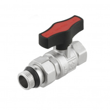 Кран шаровой Raftec 1/2″ ВН c американкой, прямой, латунь (GRDS01)