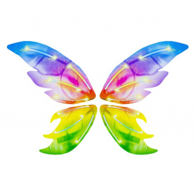 Детские крылья феи Yufeng Dream Light Wings 106x56 см Разноцветный (217474864)