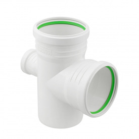 Крестовина канализационная ASG S-LINE 110х50мм 87.5°