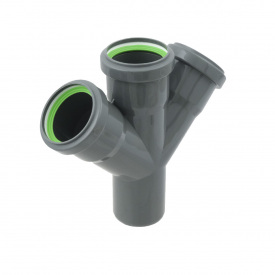 Крестовина канализационная ASG HTR 50мм 45°