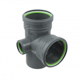 Крестовина канализационная ASG HTR 110х110х50мм 90° 2ПЛ