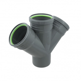 Крестовина канализационная ASG HTR 110мм 45°