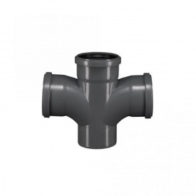 Крестовина канализационная Ostendorf HT Safe 110мм 87.5°