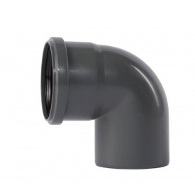 Колено канализационное OSTENDORF HT Safe 90мм 87.5°