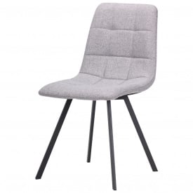Стілець Гарлем велюр світло-сірий