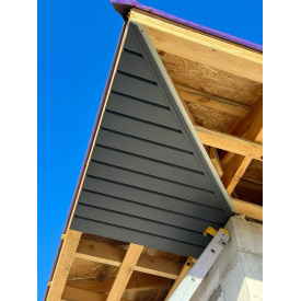 Лобова планка металева для СОФІТА RAL8017 матове покриття 0,42мм Україна