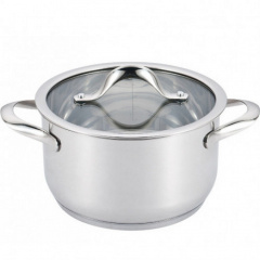 Кастрюля из нержавеющей стали d-16 см 1,6 л Lessner 55877-16 Киев