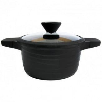 Каструля з кришкою 2,7л Black Pro New Lessner 55872-20