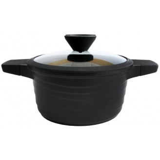 Каструля з кришкою 4,7л Black Pro New Lessner 55872-24