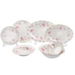Фарфоровый сервиз Lefard Laura 23 предмета Белый (AL218345) Київ