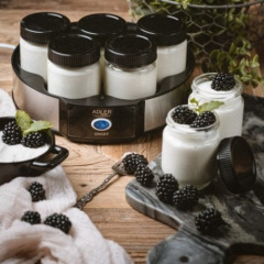 Йогуртница электрическая Adler AD 4476 черная Березно