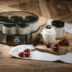 Йогуртница электрическая Adler AD 4476 черная Березно