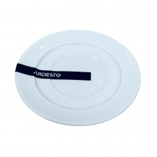 Блюдце фарфоровое Ardesto Prato AR3627P 11,3 см Белый (23438)