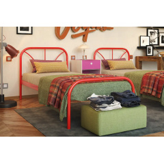 Односпальне ліжко Релакс металеве 80х190 см для готелів Сарны