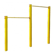 Турнік вуличний No306 металевий дворівневий