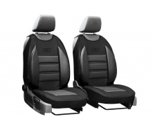 Авточехлы накидки для GEELY GХ2 2012- (2002-2011) POK-TER GT черные (на передние сиденья)