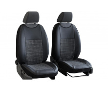 Накидки на сиденье для GEELY MK Cross 2010-2016 (2002-2011) POK-TER Select Эко кожа с автотканью