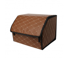 Автомобильный органайзер Lesko ZWX-002 Brown/Gold 55х30х30 см