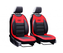 Авточехлы накидки для GEELY GХ2 2012- (2002-2011) POK-TER GT красные (на передние сиденья)