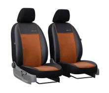 Чехлы на передние сиденья для CHERY A13 2008- POK-TER Exclusive Коричневый (r416534)
