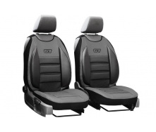 Авточехлы накидки для CITROEN C2 2003-2009 POK-TER GT серые на передние сиденья