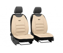 Накидки чехлы на передние сиденья GEELY MK-2 2008-2014 (2002-2011) POK-TER PsT Egronomic бежевые