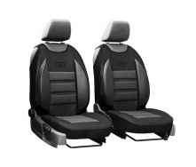 Авточехлы накидки для OPEL Astra 2004-2014 (H) mk III POK-TER GT черные (на передние сиденья)