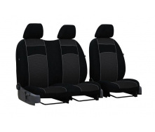 Авточехлы с автоткани для MERCEDES Vito W447 з 2014- POK-TER VIP 1+2 с серый вставкой
