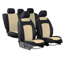 Авточехлы KIA Cee'd 2007>2012 POK-TER Classic Plus с бежевой вставкой