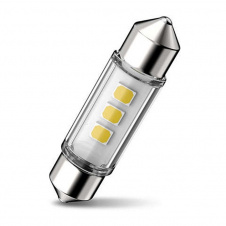 Светодиодная лампа Philips 11854CU60X1 White Ultinon Pro6000 12V C5W 38mm 6000K 1 шт