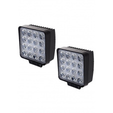 Фара прожектор OEM LML K1748M 16led 24w 85mm 85mm 2 шт (K1748M)