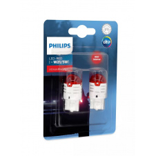 Автолампа диоды PHILIPS 11066U30RB2 W21/5W LED 12V Ultinon Pro3000 RED