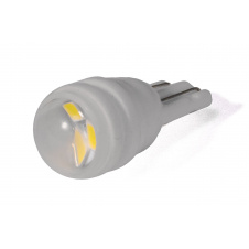 Светодиодная лампа StarLight T10 3 диода SMD-2835 12V 0.5W WHITE прозрачная линза CERAMIC
