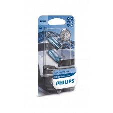 Фото - Автолампа Philips 12961WVUB2 W5W 12V W2.1X9.5d WhiteVision ultra +60% (3300K) 2шт./блистер Автолампа Philips 12961WVUB2 W5W 12V W2.1X9.5d WhiteVision ultra +60% (3300K) 2шт./блистер