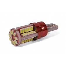 Светодиодная лампа StarLight T10 57(48+9) диодов SMD 12V-24V 3W WHITE / Canbus / мультиполярная / печатная плата
