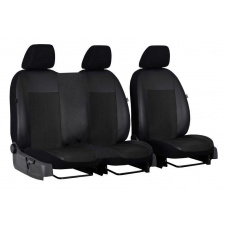 Авточехлы комбинированные MERCEDES Vito W639 2003-2014 POK-TER Unico 1+2 с черной