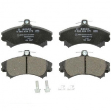 Тормозные колодки Bosch дисковые передние MITSUBISHI Carisma 1.6i,1.8i/Colt 1.3,1.5 0986424371