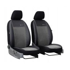 Чехлы на передние сиденья для GEELY MK Cross 2010-2016 (2002-2011) POK-TER эко кожа с алькантарой Exclusive
