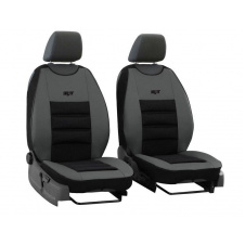 Накидки чехлы на передние сиденья TOYOTA AURIS 2007-2012 POK-TER PsT серой вставкой