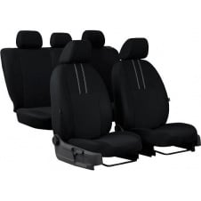Автомобильные чехлы для DACIA Logan MCV 2007-2012 POK-TER Economic с черный вставкой