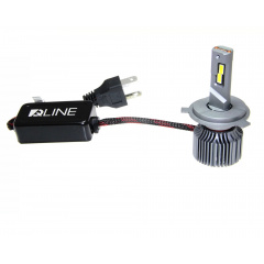 Лампы светодиодные QLine Ultra 55W H4 6000K 2 шт 12V Братское