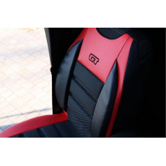 Авточехлы накидки для CITROEN C-Elysse 2013-2020 POK-TER GT красные (на передние сиденья) Нововолынск